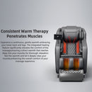 Massage Chair,Full Body Zero Gravity Recliner , Hip Heating, Foot Massage and Air Massage System for Home Office, for mom/dad (Black)