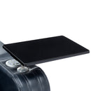 Blue PU Leather Power Recliner Theater Chair with Cooling Cup Holder, Bluetooth Speaker, LED Lights, USB Ports