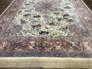 8.8 x 12 Karastan Ivory Hunting Rug
