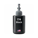 US Remanufactured for Epson 774 (T774120-S) 140ml Black High Yield Ink Bottle Made in the USA, T774120-S