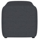 Summer Fabric Upholstered Tufted Accent Bench Charcoal