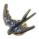 Wooden Bead Embroidery Kit Swallow FLK-583