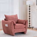Sharp-Angle Modern Chair - Suitable for a variety of scenarios, this is a stylish single seat for modern spaces Red