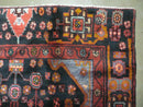 4' X 10' Antique Handmade Tribal Turkish Oriental Floral Wool Rug Organic Nice