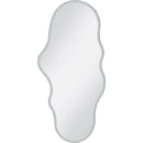 Full Length Wall Mounted Mirror 47x23 Frameless White