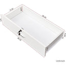 Locking Beauty Salon Storage Cabinet Hair Dryer Holder Stylist Equipment Drawer