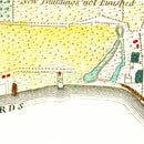 Vintage Map of New York City, New York 1776