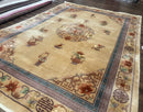 Chinese Wool Rug 8x12, Chinese 90 Line Rug