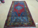 4' X 8' Vintage Handmade Turkish Kazak Pattern Wool Rug Carpet Nice