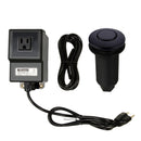 Single Outlet Copper Garbage Disposal Kitchen Air Switch Kit