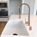 Copper Kitchen Dishwasher Air Gap Cap