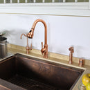 Copper Kitchen Dishwasher Air Gap Cap