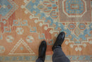 6x10 Vintage Distressed Oushak Carpet