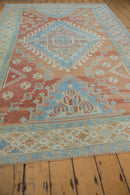 6x10 Vintage Distressed Oushak Carpet