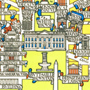 Vintage Map of Washington, DC, Washington DC 1926