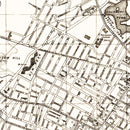 Vintage Map of Worcester, Massachusetts 1919