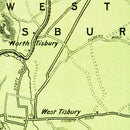 Vintage Map of Martha's Vineyard, 1913
