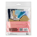 Wooden Bead Embroidery Kit Blue Bird FLK-587