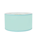 18x18x10 Island Paradise Blue Low Profile Drum Lampshade