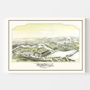 Vintage Map of Readville, Massachusetts 1893