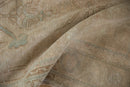 3.5x10.5 Vintage Distressed Oushak Rug Runner