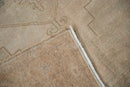 3.5x10.5 Vintage Distressed Oushak Rug Runner