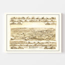 Vintage Map of Auburn, Rhode Island 1890