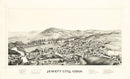 Vintage Map of Jewett City, Connecticut 1889