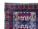 3 X 5 Vintage Handmade Tribal Wool Rug Balouchi Rug Afghan Rug Red Beige Nice