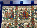 Vintage European Tapestry 4x4, Medievel Design