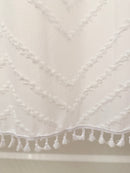 Capri Tufted Shower Curtain