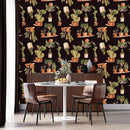 Plants in Pots Wallpaper