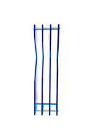 Zig Zag Sculpture - Blue