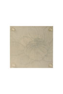 Candy Bowl | BW Realistic Flower (White)