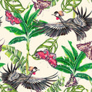 Leaves and Butterflies Wallpaper