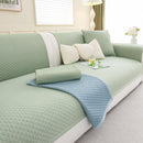 Non-Slip Diamond Quilted Sofa Cover, Separate Pieces Sectional Couch Protector