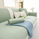 Non-Slip Diamond Quilted Sofa Cover, Separate Pieces Sectional Couch Protector