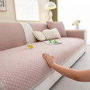 Non-Slip Diamond Quilted Sofa Cover, Separate Pieces Sectional Couch Protector