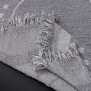 Luxurious Jacquard Couch Cover, Snag-Resistant Pet Friendly Couch Throw with Fringe