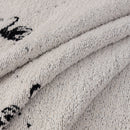 Luxurious Jacquard Couch Cover, Snag-Resistant Pet Friendly Couch Throw with Fringe