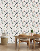 Fashionable Watercolor Dots Wallpaper Tasteful