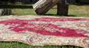 Vintage Handmade Unique Rug  5'9'' X 8'7''