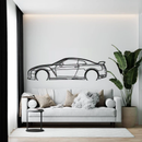 GTR R-35 Detailed Metal Car Wall Art - NC0989