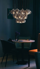 Boule De Cristal Round Cluster Smoke Crystal Chandelier