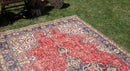Vintage Handmade Unique Rug  5'9'' X 9'9''