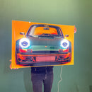 Car light up sign, Car wall art lighted, Garage neon sign - UvCar01