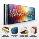 Chroma Dance Impasto Wall Art