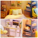 Miniature Wizardi Roombox Kit - Cute Villa Dollhouse Kit