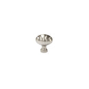 Oblong 1-1/3 in. Satin Nickel Oval Cabinet Knob (10-Pack)