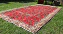Vintage Handmade Unique Rug  5'3'' X 9'2''